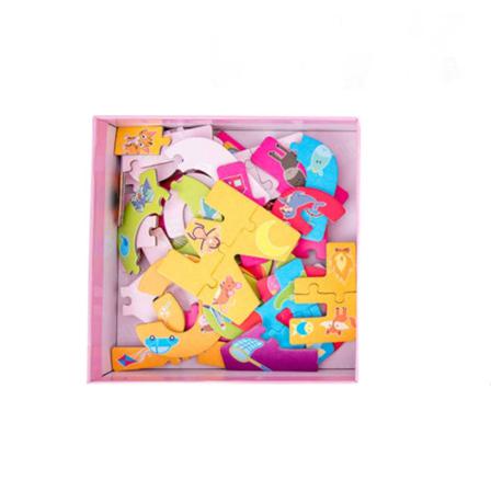 Early Learning Game Kids Kognition Pussel Leksaker Pedagogiska