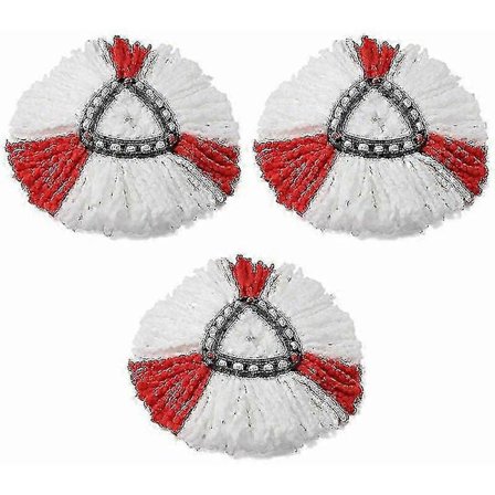 4-pack Ersättningsmopphuvuden för 2-i-1 Mikrofibermopp, Golvrengöringsmopphuvud för Vileda Turbo [DB]