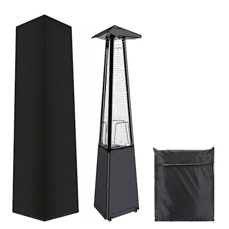 Varmeapparat Overtræk (221*53*61cm), Oxford 210d Vandafvisende Terrassevarmer Overtræk Vindtæt