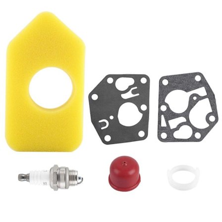 Karburator Membran Pakning Luftfilter Tændrørssæt til Briggs & Stratton Mange Små Motorer