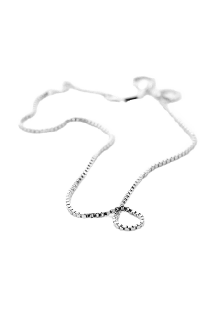 Charlotte Bonde STHLM Signature Venezia Chain Smycken & klockor Dam Silver 80 CM