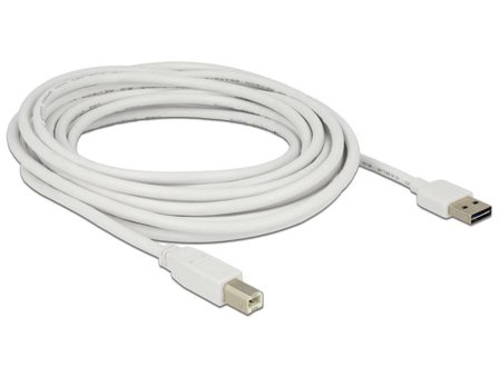 Delock Easy - USB-kabel - USB til USB-type B - 5 m