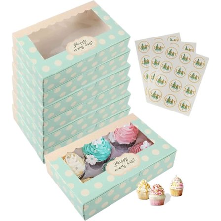 12-osainen pahvilaatikko kakkulaatikko, leivonnaislaatikko, joululahjapakkaus, kakkulaatikko, joululaatikko, macaron-laatikko, joululeivonnaiset, 