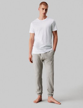 Calvin Klein S/S Crew Neck 3Pk - White - XL