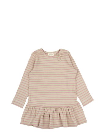 Petit Piao | Dress L/S Modal Striped | 86
