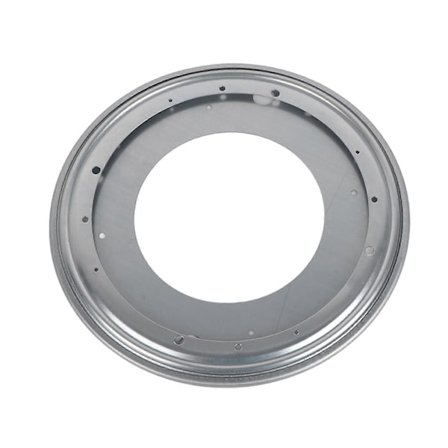 12 tum Rund Form Galvaniserad Vridskiva Roterande Svängplatta Kök Display Bord Hårdvara