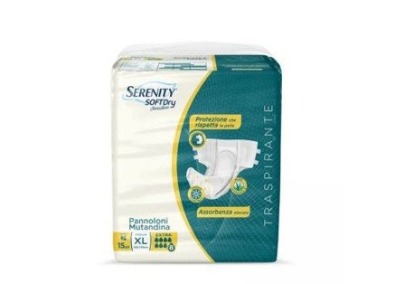 Serenity Pannolone Mutandina sd Sensitive Extra Taglia xl 15