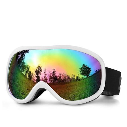 Dobbeltlags antidugg skibriller | Profesjonelle høyoppløselige vindtette vernebriller | UV-bestandige og slagfaste skibriller