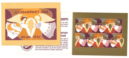 Danmark - Julemærkehæfte 1988
