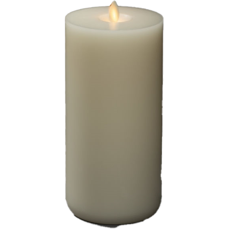 Konstsmide 1624-115 Vokslys 9,6x21,8 cm, batteridrevet, LR20/D(1,5V), Belysning