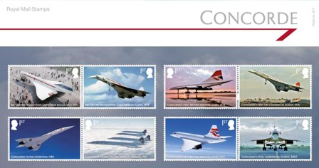 England - Concorde - Souvenirmappe