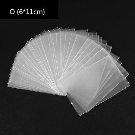 100 stk. 65x90mm Kortlommer Kortbeskytter for Magical The Gathering for MTG-kort TCG Brettspill Kortlommer