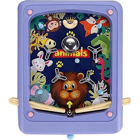 Xqday Pinball Leke, 1 Sett Utdannende Spill For Barn Lomme Pinball Maskin Mini Puslespill