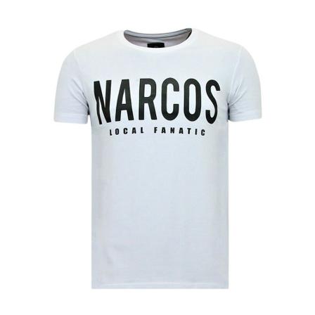 Local Fanatic - T-shirts - Vit - Herr - Storlek: 2xl, Herr, Storlek: 2XL