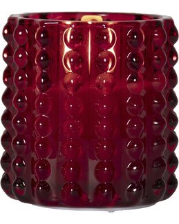 LED ljus Flamme Dotty Rød