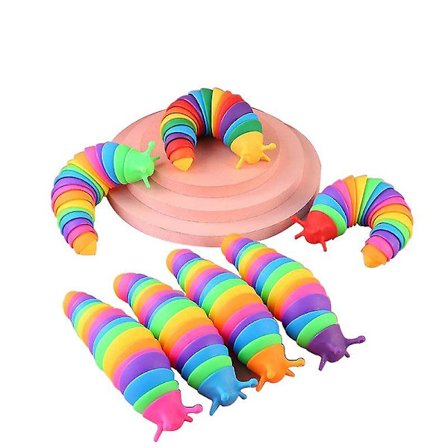 2st 3D Slug Fidget Toy Ny Fidget Toy Slug Articu