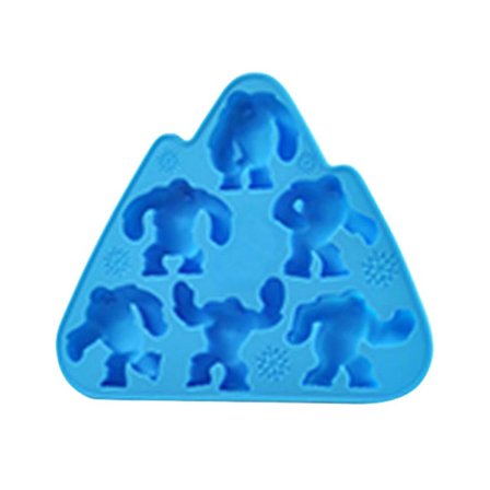 Enkla Silikon-Isbitarformar med Lätt Avtagning Hållbara Frys DIY Iskonst Hem (FMY)