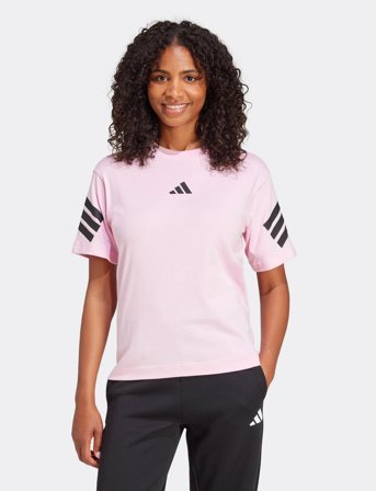 adidas Sportswear W Fi 3S Tee - Pink - L