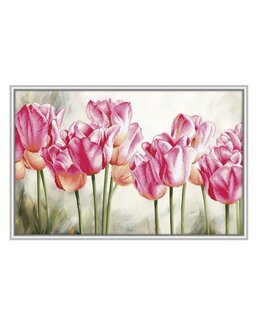 Broderipakke Bilde Rosa Tulipaner - Needleart World