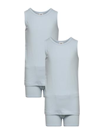 Underwear Set Boxer Boy 2-Pack Undertøjssæt Blå Müsli By Green Cotton