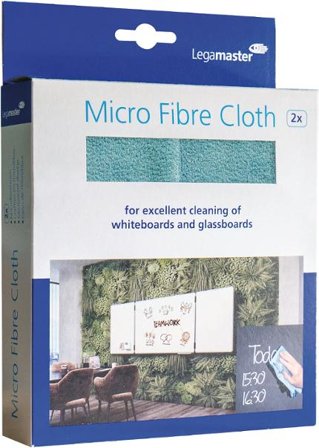 Legamaster Microfiberduk 40x40cm - Lyreco - Kontorsmöbler och inredning - Whiteboardtavlor och tillbehör - Taveltorkare