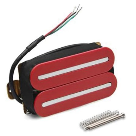 Høy Output Hals Pickup Dobbel Hot Rail Humbucker Pickups Rød
