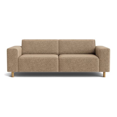Seam 3 personers sofa - Anthology Mørk Beige - 220x88x78 - Sofa, 3 personers sofa