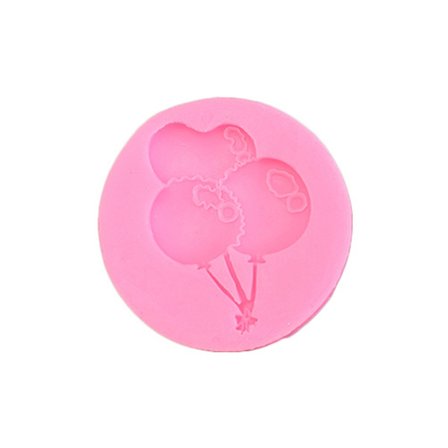 Ballongkakor Formar Säkerhet Silikon Choklad Cupcakes Dekor Baby Footprint Cookie Mould Bakverktyg för fest