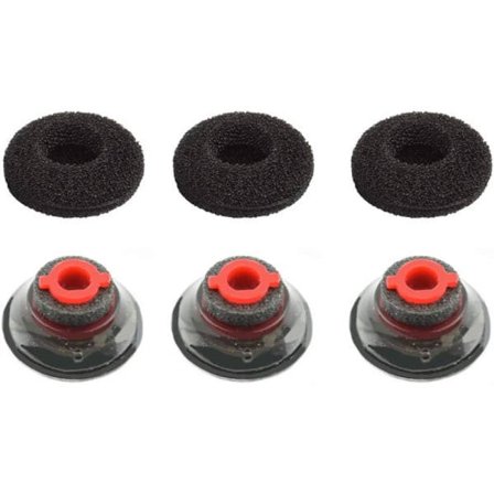 3-pak Ultra Komfort Ørepropper Udskiftningsørepropper til Plantronics Voyager 5200-serien Bluetooth-headset (Medium M)