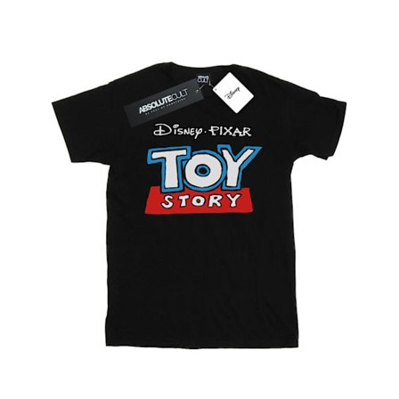 Disney Flickor Toy Story Tecknad Logotyp Bomulls T-shirt 7-8 År Bl