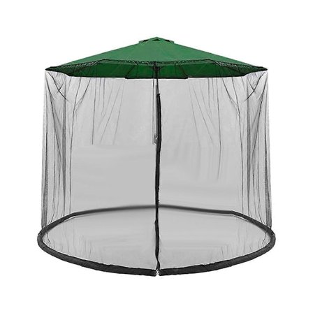 Hyttysverkko aurinkovarjo ulkokäyttöön nurmikolle puutarhaan retkeilyyn sateenvarjo aurinkosuoja ulkopatioleirille