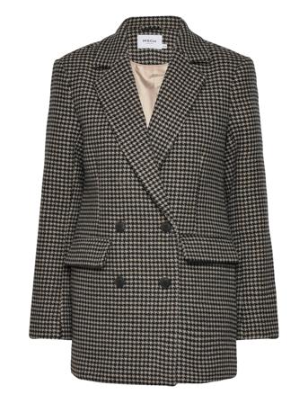 Mschgenesis Jacket Chk MSCH Copenhagen Black