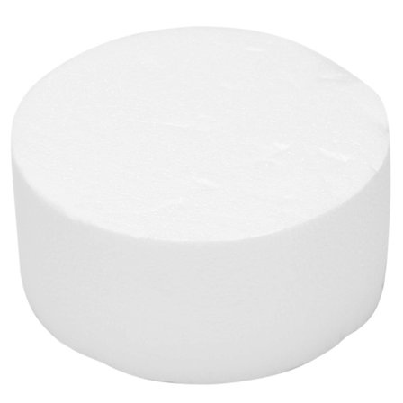 Rund Styrofoamtårta Dummy (15 cm) - L