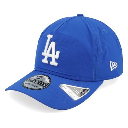 New Era - MLB Blå unconstructed Kasket - Los Angeles Dodgers Everyday Nylon Royal/White Dad Cap @ Hatstore