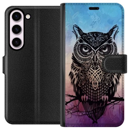 Kompatibelt Plånboksfodral till Samsung Samsung Galaxy S23 Owl