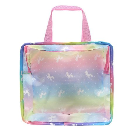 Bærbare dukkeklær oppbevaringspose Reise dukkeklær pose DB