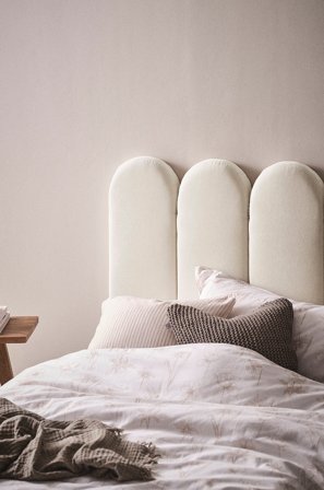 Jotex - Sengegavl 120 Cm Naturhvit - MIAMI - Kjøp Sengegavler hos Jotex