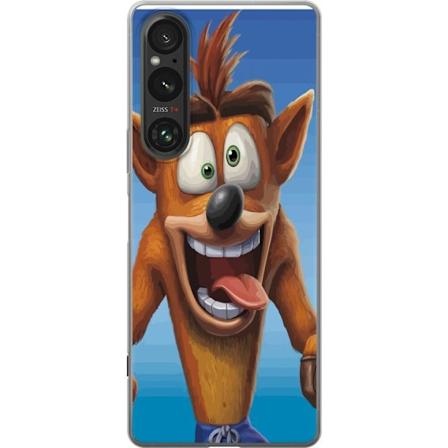 Sony Xperia 1 VI Gjennomsiktig deksel Crash Bandicoot