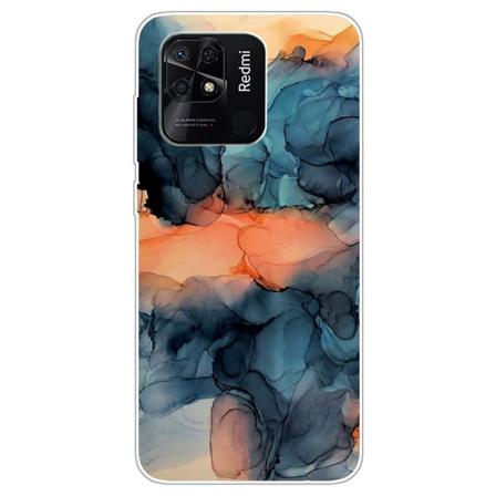 Xiaomi Redmi 10c Marmor Tpu-skal - Motiv 7 Multifärg