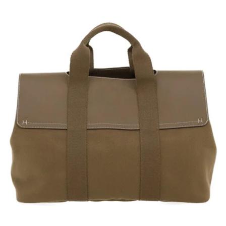 Hermès Vintage Pre-owned HandTas , Bruin , Dames , Maat: ONE Size Vintage Tassen