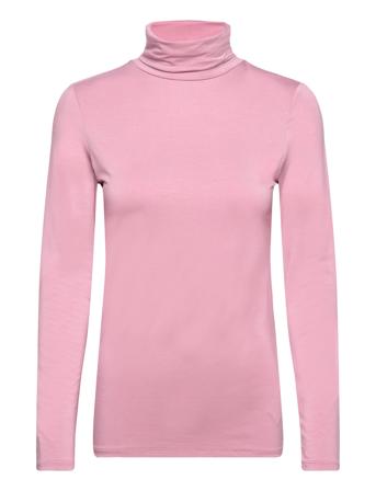 Sc-Marica Tops T-shirts & Tops Long-sleeved Pink Soyaconcept