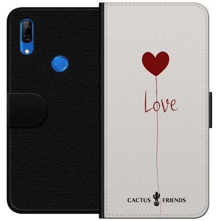 Yhteensopiva Lompakkokotelo Huawei Huawei P Smart Z Cactus and Friends - Love Balloon Minimal