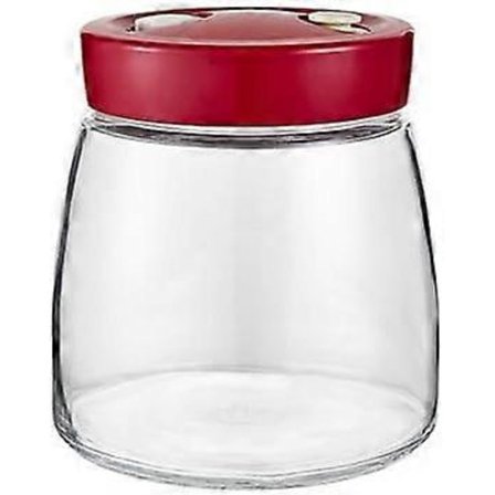 Fermenteringskrukke med luftventil 1L Automatisk ventil for å frigjøre oppbygde gasser