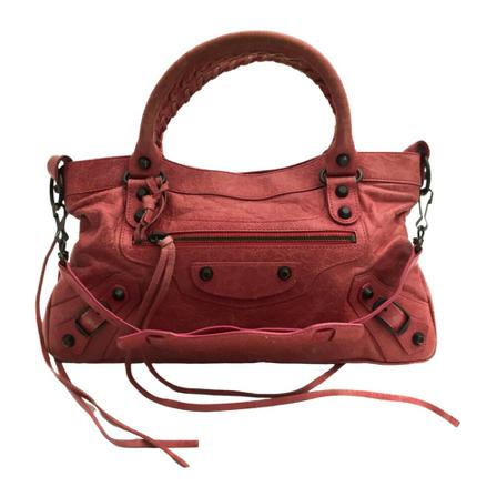 Balenciaga Vintage Pre-owned Handbags Pink, Dame Vintage Tasker, Størrelse: ONE Size
