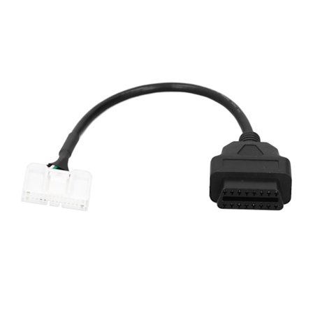 31 cm / 12,2 tommer 26-pins OBD2-kabeladapter Bildiagnostisk kontaktuttak Erstatning for TESLA MODEL S/X