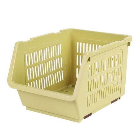 Frukt Oppbevaringskurv Kjøkken Stablekurv GRØNN