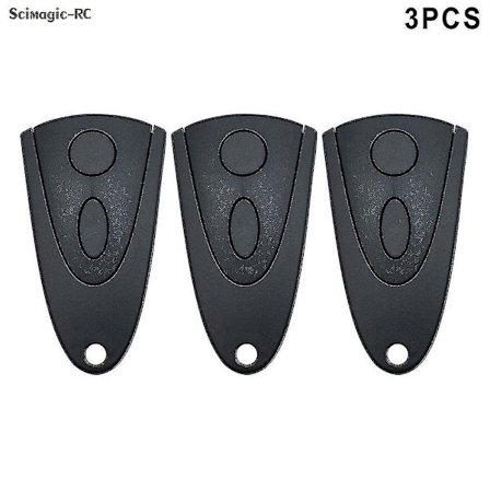 3 stk Garageport fjernbetjening Novoferm Novotron 502 Max43-2 512 Mix 43-2 504 Max43-4 Garageportåbner 433mhz Rolling Code - G