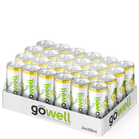 24 x GoWell Functional Drink 24 x 33 cl