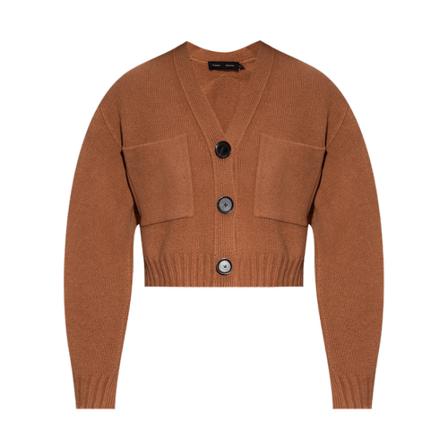Proenza Schouler Eco cashmere cardigan Brun, Dame Cardigans
