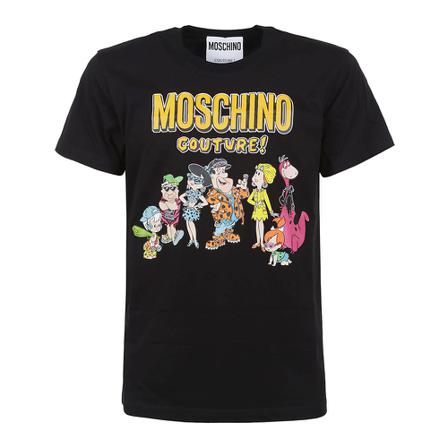 Moschino T-Shirts Sort, Herre